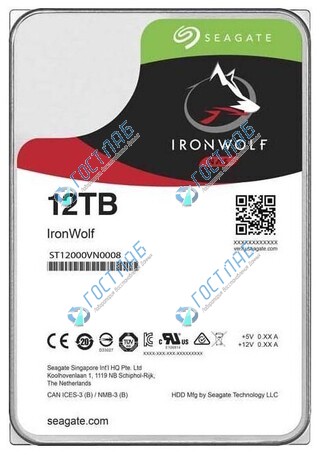 Восстановление данных IronWolf 12 TB ST12000VN0008