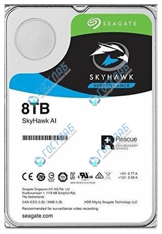 Восстановление данных SkyHawk 8 TB ST8000VE000